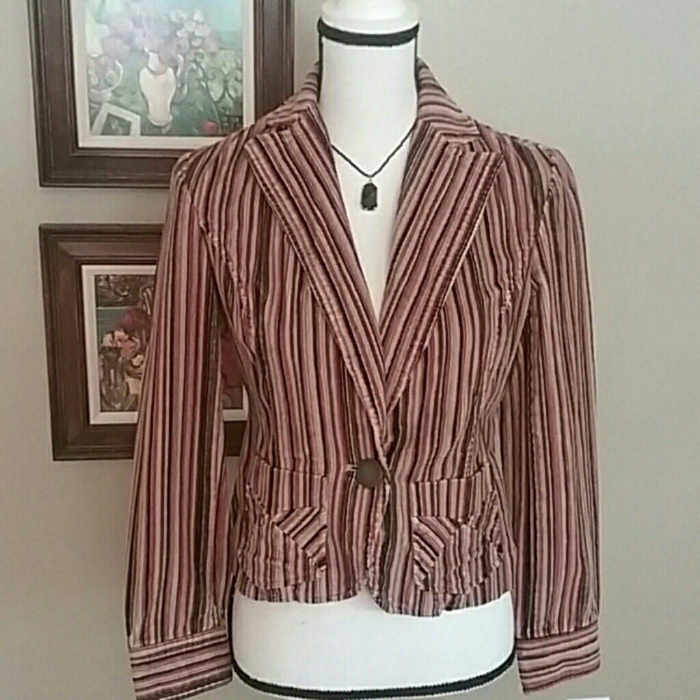 JONES WEAR JEANS Corduroy Jacket, Sz. 4, NWOT